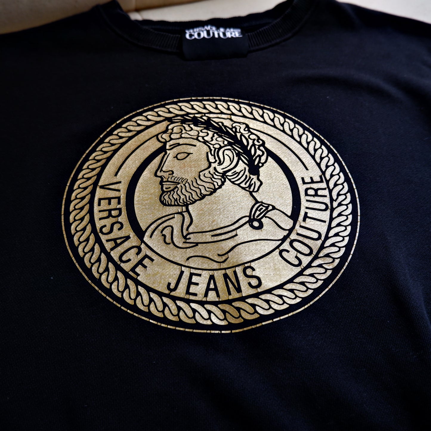Versace Jeans Couture Sweatshirt Gladiator Münze